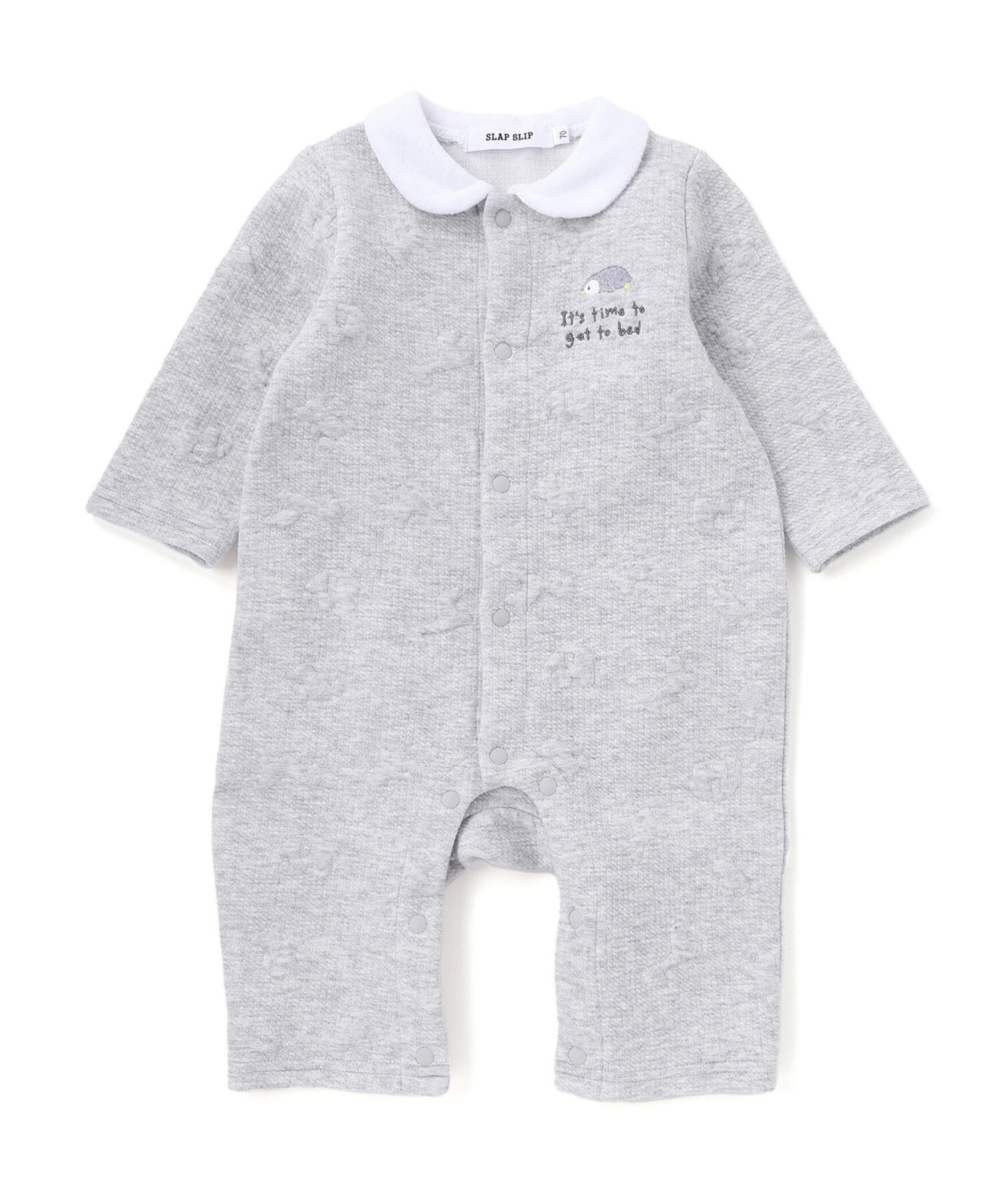 【ベベ オンライン ストア/BEBE ONLINE STORE / KIDS】の【お揃い】アニマルライオンクマペンギンおしりモチーフロンパースベビー(60~80cm) インテリア・キッズ・メンズ・レディースファッション・服の通販 founy(ファニー) 　ファッション　Fashion　キッズファッション　Fashion for Kids　秋　Autumn　ソックス　Socks, Hosiery　長袖　Long Sleeve, Full Sleeve　パッチ　Patch, Appliqué　フレンチ　French, French Style　ベスト　Vest, Waistcoat　モチーフ　Motif, Design Theme　ロンパース　Romper, Jumpsuit　A/W・秋冬　Autumn/Winter　おすすめ　Recommended / Our Picks　エレガント 上品　Elegant　2025年　2025　2025-2026秋冬・A/W　Autumn/Winter 2025–26 AW25–26　グレー|ID: prp329100004643181 ipo3291000000034075713