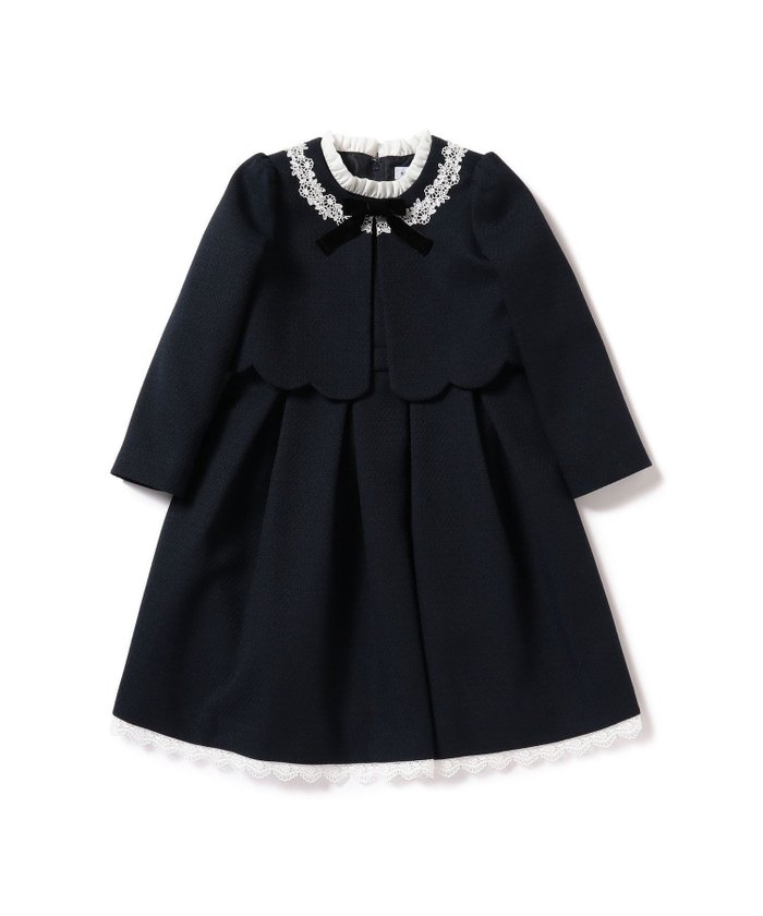 【ビームス/BEAMS / KIDS】のセレモニー ワンピース ボレロ セット(100~130cm) セレモニースーツ セレモニー 卒入園 入学式 卒業式 ハレの日 七五三 お受験 お呼ばれ インテリア・キッズ・メンズ・レディースファッション・服の通販 founy(ファニー) https://founy.com/ ファッション Fashion キッズファッション Fashion for Kids ワンピース Dresses ギャザー Gathered, Ruffled スカラップ Scallop, Scalloped Edge スタンド Stand Collar, Upright Stand スーツ Suit, Formalwear セレモニー Ceremony チェック Check, Plaid, Tartan ボレロ Bolero, Short Cardigan リボン Ribbon, Bow レース Lace, Lace Fabric 入学式 Entrance Ceremony 卒業式 Graduation Ceremony 結婚式 Wedding |ID: prp329100004643188 ipo3291000000034034319