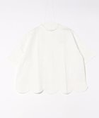 【プードゥドゥ/POU DOU DOU】の2way裾スカラップブラウス 人気、トレンドファッション・服の通販 founy(ファニー) ファッション Fashion レディースファッション Fashion for Women トップス・カットソー Cut & Sew Tops シャツ・ブラウス・オフィスカジュアル Elegant Blouses & Button-Ups ギンガム Gingham, Gingham Fabric スカラップ Scallop, Scalloped Edge ストライプ Stripe, Striped Pattern スマート Smart, Elegant ドット Polka Dot, Dot Pattern 定番 Standard, Basic Item 人気 Popular, Best Seller 羽織 Haori, Light Jacket 無地 Plain, Solid Color リラックス Relax, Relaxed Fit thumbnail オフホワイト|ID: prp329100004643213 ipo3291000000033494554