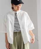 【プードゥドゥ/POU DOU DOU】の2way裾スカラップブラウス 人気、トレンドファッション・服の通販 founy(ファニー) ファッション Fashion レディースファッション Fashion for Women トップス・カットソー Cut & Sew Tops シャツ・ブラウス・オフィスカジュアル Elegant Blouses & Button-Ups ギンガム Gingham, Gingham Fabric スカラップ Scallop, Scalloped Edge ストライプ Stripe, Striped Pattern スマート Smart, Elegant ドット Polka Dot, Dot Pattern 定番 Standard, Basic Item 人気 Popular, Best Seller 羽織 Haori, Light Jacket 無地 Plain, Solid Color リラックス Relax, Relaxed Fit thumbnail ホワイト|ID: prp329100004643213 ipo3291000000033494555