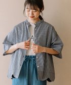 【プードゥドゥ/POU DOU DOU】の2way裾スカラップブラウス 人気、トレンドファッション・服の通販 founy(ファニー) ファッション Fashion レディースファッション Fashion for Women トップス・カットソー Cut & Sew Tops シャツ・ブラウス・オフィスカジュアル Elegant Blouses & Button-Ups ギンガム Gingham, Gingham Fabric スカラップ Scallop, Scalloped Edge ストライプ Stripe, Striped Pattern スマート Smart, Elegant ドット Polka Dot, Dot Pattern 定番 Standard, Basic Item 人気 Popular, Best Seller 羽織 Haori, Light Jacket 無地 Plain, Solid Color リラックス Relax, Relaxed Fit thumbnail スミクロ|ID: prp329100004643213 ipo3291000000033494557