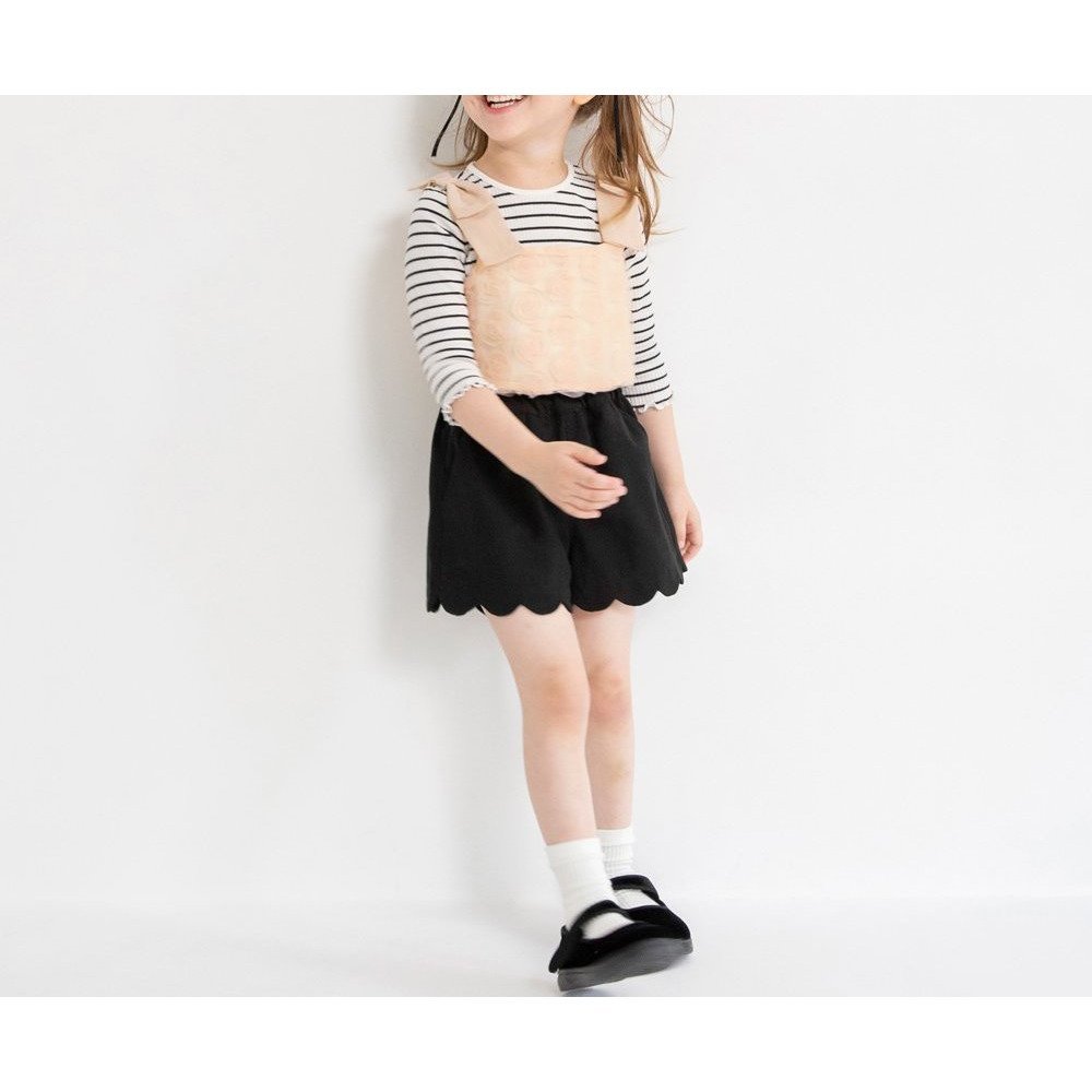 【ブランシェス/branshes / KIDS】のバラチュールビスチェ付きトップスセット 人気、トレンドファッション・服の通販 founy(ファニー) 　ファッション　Fashion　キッズファッション　Fashion for Kids　トップス・カットソー　Cut & Sew Tops　インナー　Innerwear　シフォン　Chiffon, Lightweight Fabric　ストレッチ　Stretch, Stretchy Fabric　チュール　Tulip, Tulip Motif　テレコ　Ribbed, Rib Stitch　ビスチェ　Bustier, Corset Top　フィット　Fit, Slim Fit　リボン　Ribbon, Bow　半袖　Short Sleeve, Half Sleeve　 other-1|ID: prp329100004643214 ipo3291000000033494570