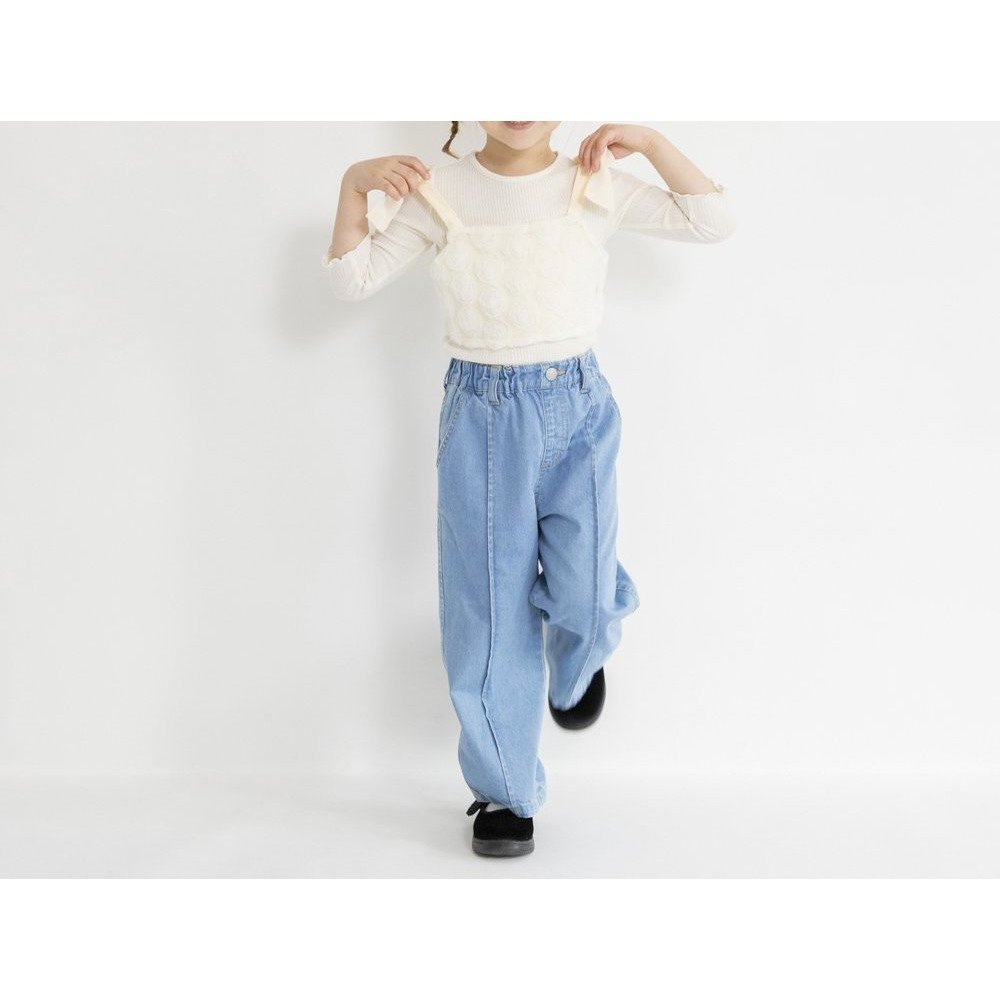 【ブランシェス/branshes / KIDS】のバラチュールビスチェ付きトップスセット インテリア・キッズ・メンズ・レディースファッション・服の通販 founy(ファニー) 　ファッション　Fashion　キッズファッション　Fashion for Kids　トップス・カットソー　Cut & Sew Tops　インナー　Innerwear　シフォン　Chiffon, Lightweight Fabric　ストレッチ　Stretch, Stretchy Fabric　チュール　Tulip, Tulip Motif　テレコ　Ribbed, Rib Stitch　ビスチェ　Bustier, Corset Top　フィット　Fit, Slim Fit　リボン　Ribbon, Bow　半袖　Short Sleeve, Half Sleeve　アイボリー|ID: prp329100004643214 ipo3291000000033494572