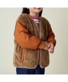 【ビームス/BEAMS / KIDS】のボア リバーシブル ノーカラーブルゾン (90~150cm) 人気、トレンドファッション・服の通販 founy(ファニー) ファッション Fashion キッズファッション Fashion for Kids キルティング Quilted, Quilting ブルゾン Blouson, Bomber Jacket リバーシブル Reversible, Two-Sided 冬 Winter / This Winter thumbnail BRICK×MOCHA|ID: prp329100004643221 ipo3291000000033494637