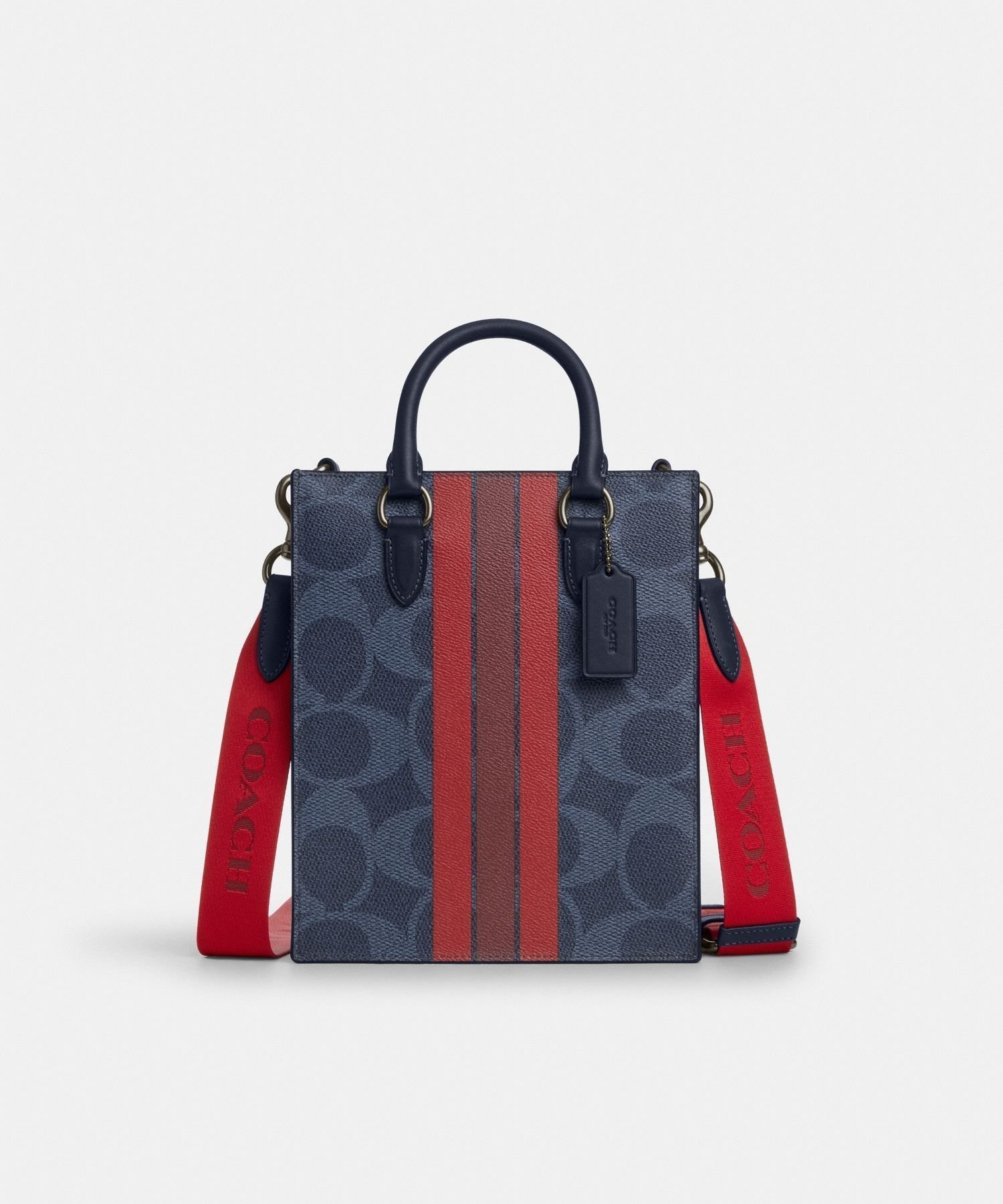 【コーチ/COACH / MEN】の【公式】ディラン トート バッグ・シグネチャー キャンバス・ヴァーシティ ストライプ 人気、トレンドファッション・服の通販 founy(ファニー) 　ファッション　Fashion　メンズファッション　Fashion for Men　バッグ　Bags　アウトレット　Outlet / Clearance　ストライプ　Stripe, Striped Pattern　ポケット　Pocket, Pocket Detail　ラップ　Wrap, Wrap Design　財布　Wallet, Purse　 other-1|ID: prp329100004643255 ipo3291000000033495015