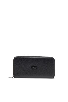【ディーゼル/DIESEL / MEN】のメンズ カウレザー Dロゴ 長財布 人気、トレンドファッション・服の通販 founy(ファニー) ファッション Fashion メンズファッション Fashion for Men コイン Coin, Coin Design ジップ Zip, Zipper フロント Front, Front Design ポケット Pocket, Pocket Detail メンズ Men's, Menswear 財布 Wallet, Purse |ID:prp329100004643257