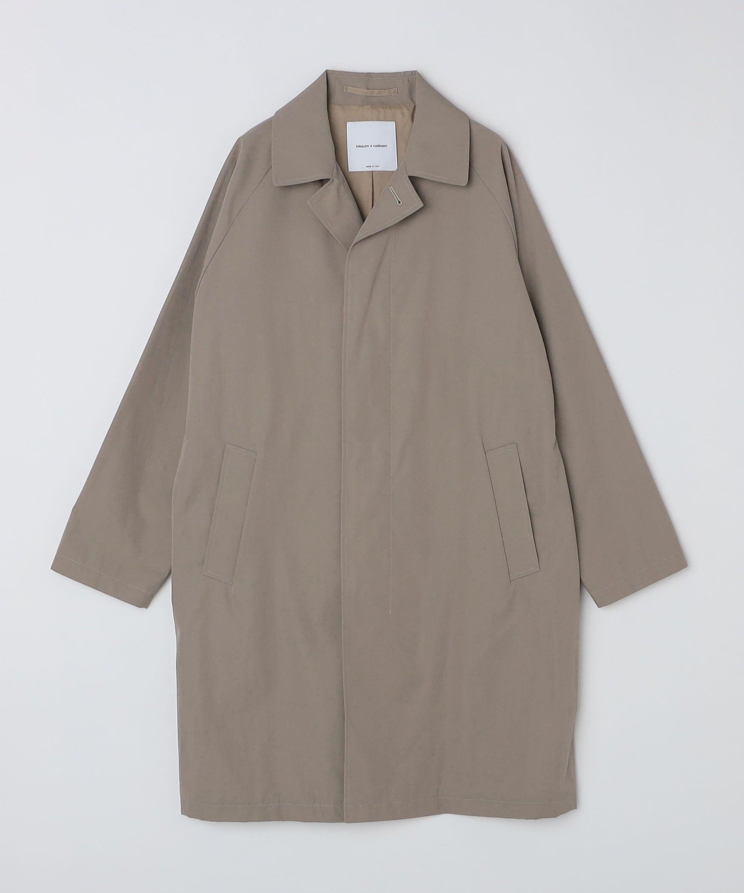 【シップス/SHIPS / MEN】のCARRARO コットン/ナイロン ステンカラー コート 人気、トレンドファッション・服の通販 founy(ファニー) 　ファッション　Fashion　メンズファッション　Fashion for Men　イタリア　Italy　春　Spring　秋　Autumn　クラシック　Classic, Timeless Style　ジャケット　Jacket, Outerwear　スーツ　Suit, Formalwear　パターン　Pattern, Design Print　フロント　Front, Front Design　モダン　Modern, Contemporary　ロング　Long, Long-Length　おすすめ　Recommended / Our Picks　エレガント 上品　Elegant　ビジネス 仕事 通勤　Business / Work / Commuting　 other-1|ID: prp329100004643275 ipo3291000000033495233
