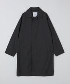 【シップス/SHIPS / MEN】のCARRARO コットン/ナイロン ステンカラー コート ブラック|ID: prp329100004643275 ipo3291000000033495236