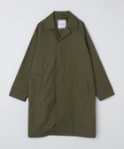【シップス/SHIPS / MEN】のCARRARO コットン/ナイロン ステンカラー コート オリーブ|ID: prp329100004643275 ipo3291000000033495240
