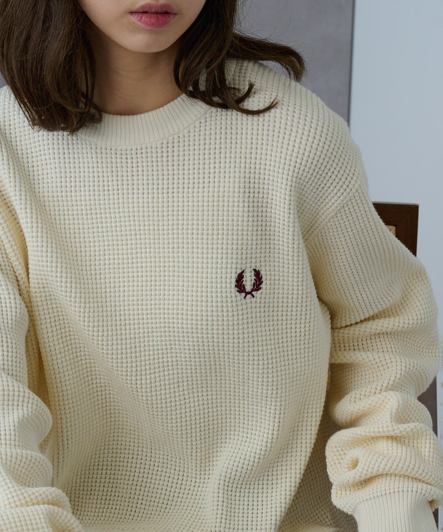 【カセットチャート/Cassette Chart】のFRED PERRY/WAFFLE STITCH JUMPER K6507 インテリア・キッズ・メンズ・レディースファッション・服の通販 founy(ファニー) 　ファッション　Fashion　レディースファッション　Fashion for Women　クラシカル　Classical, Vintage-Inspired　クラシック　Classic, Timeless Style　シンプル　Simple, Minimal　セーター　Sweater, Knitwear　テクスチャー　Texture, Textured Fabric　人気　Popular, Best Seller　ポロシャツ　Polo Shirt, Collared Tee　モッズコート　Mods Coat, Military Parka　ワッフル　Waffle, Waffle Knit　再入荷　Restock / Back in Stock　エレガント 上品　Elegant　IVR|ID: prp329100004643284 ipo3291000000033638130