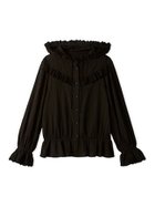 【リリーブラウン/Lily Brown】のフーディーコットンレースブラウス 人気、トレンドファッション・服の通販 founy(ファニー) ファッション Fashion レディースファッション Fashion for Women トップス・カットソー Cut & Sew Tops シャツ・ブラウス・オフィスカジュアル Elegant Blouses & Button-Ups ガーリー Girly, Feminine Style フリル Frill, Ruffle ブラウジング Blouson Silhouette, Cinched Waist レース Lace, Lace Fabric thumbnail BLK[009]|ID: prp329100004643290 ipo3291000000033569734