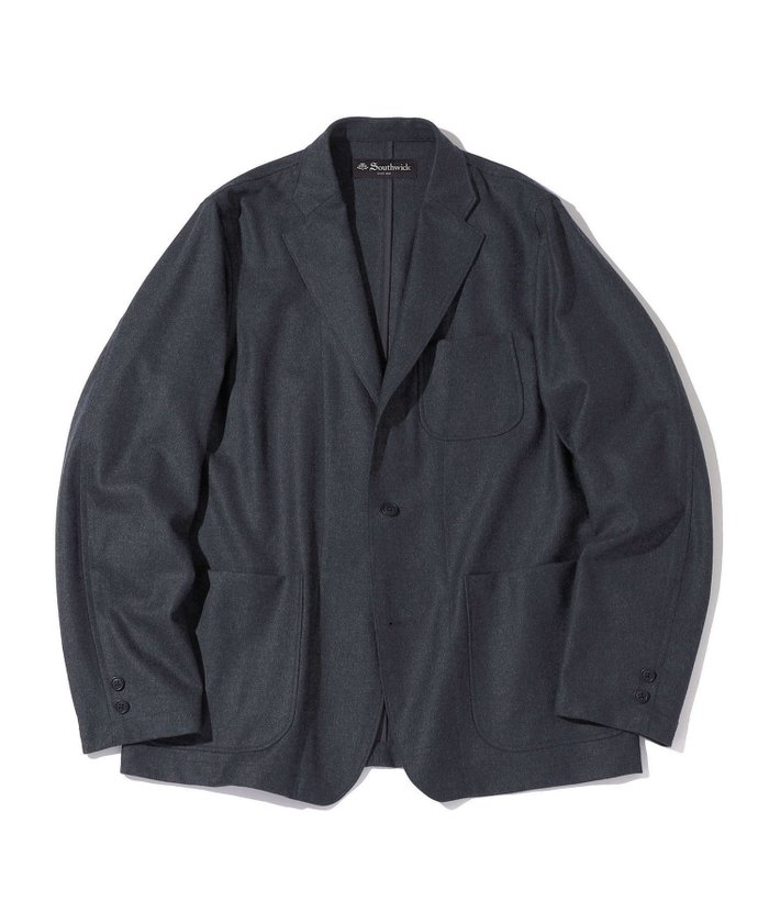 【シップス/SHIPS / MEN】のSouthwick Gate Label ウール ブレザー インテリア・キッズ・メンズ・レディースファッション・服の通販 founy(ファニー) https://founy.com/ ファッション Fashion メンズファッション Fashion for Men ドレス Dress, One-Piece パッチ Patch, Appliqué フィット Fit, Slim Fit ポケット Pocket, Pocket Detail リゾート Resort, Vacation Style |ID: prp329100004643306 ipo3291000000033495418