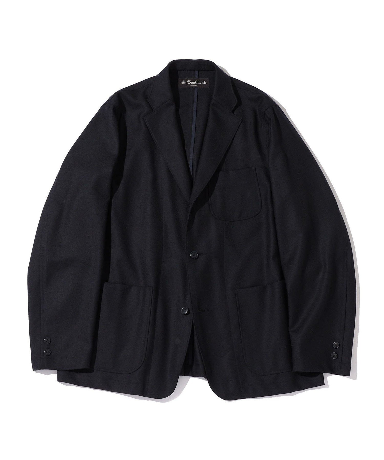 【シップス/SHIPS / MEN】のSouthwick Gate Label ウール ブレザー インテリア・キッズ・メンズ・レディースファッション・服の通販 founy(ファニー) 　ファッション　Fashion　メンズファッション　Fashion for Men　ドレス　Dress, One-Piece　パッチ　Patch, Appliqué　フィット　Fit, Slim Fit　ポケット　Pocket, Pocket Detail　リゾート　Resort, Vacation Style　ネイビー|ID: prp329100004643306 ipo3291000000033495422