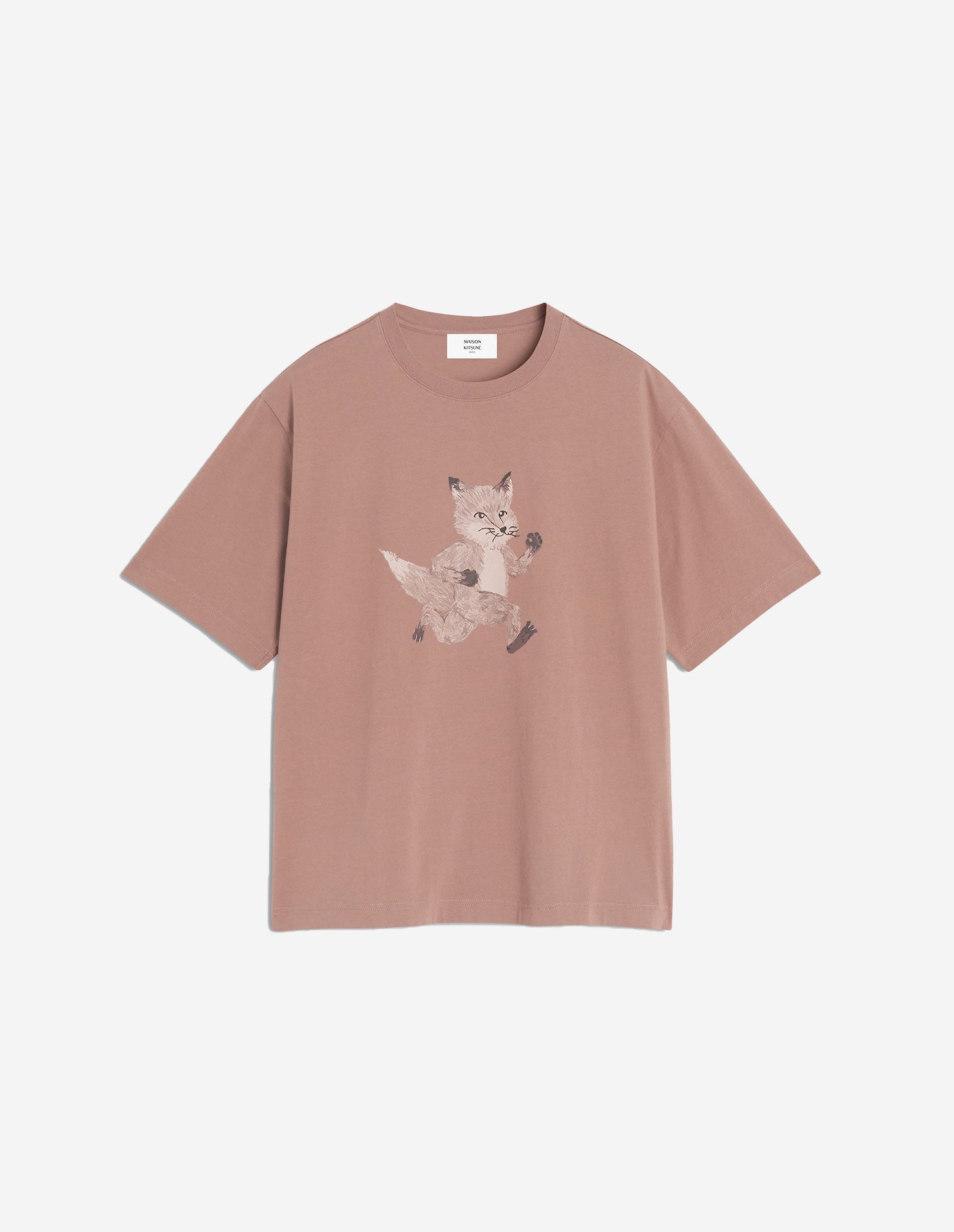 【メゾン キツネ/MAISON KITSUNE / MEN】のMaison Kitsune/SPEEDY FOX PRINT OVERSIZE TEE-SHIRT 人気、トレンドファッション・服の通販 founy(ファニー) 　ファッション　Fashion　メンズファッション　Fashion for Men　フロント　Front, Front Design　プリント　Print, Printed Pattern　半袖　Short Sleeve, Half Sleeve　夏　Summer　S/S・春夏　SS, Spring/Summer, Warm Season　 other-1|ID: prp329100004643308 ipo3291000000033495431