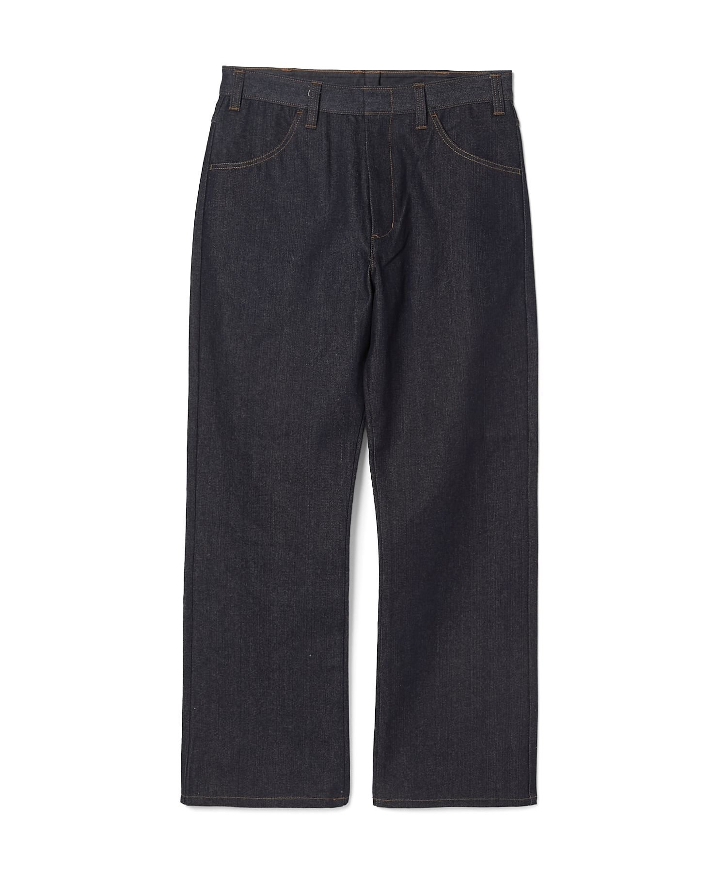 【エヌ.ハリウッド/N.HOOLYWOOD / MEN】のN.HOOLYWOOD COMPILE x Dickies DENIM PANTS インテリア・キッズ・メンズ・レディースファッション・服の通販 founy(ファニー) 　ファッション　Fashion　メンズファッション　Fashion for Men　ボトムス　Bottoms　デニムパンツ・ジーンズ　Denim Pants　クラシック　Classic, Timeless Style　コレクション　Collection, Seasonal Line　デニム　Denim, Jeans Material　バランス　Balance, Style Balance　パッチ　Patch, Appliqué　フィット　Fit, Slim Fit　フレア　Flare, Flared　フロント　Front, Front Design　ポケット　Pocket, Pocket Detail　リメイク　Remake, Reconstructed　リラックス　Relax, Relaxed Fit　ワーク　Workwear, Utility Style　NAVY|ID: prp329100004643331 ipo3291000000033495640