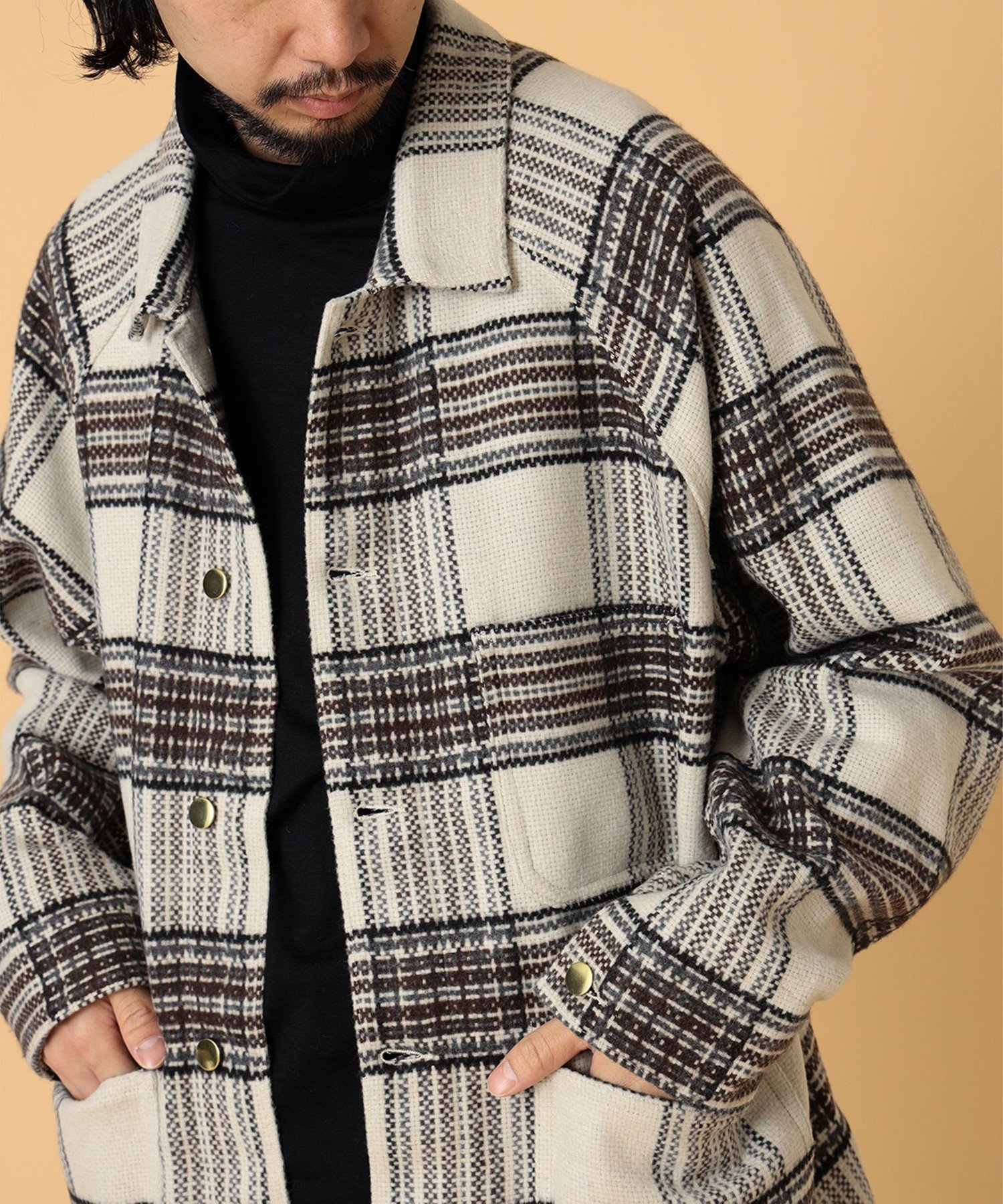 【その他のブランド/Other】のエクストラウーブン チェック カバーオール 人気、トレンドファッション・服の通販 founy(ファニー) 　ファッション　Fashion　メンズファッション　Fashion for Men　おすすめ　Recommended / Our Picks　チェック　Check, Plaid, Tartan　ファブリック　Fabric, Textile　ベスト　Vest, Waistcoat　ラグジュアリー　Luxury, Elegant　リラックス　Relax, Relaxed Fit　エレガント 上品　Elegant　 other-1|ID: prp329100004643346 ipo3291000000033495748