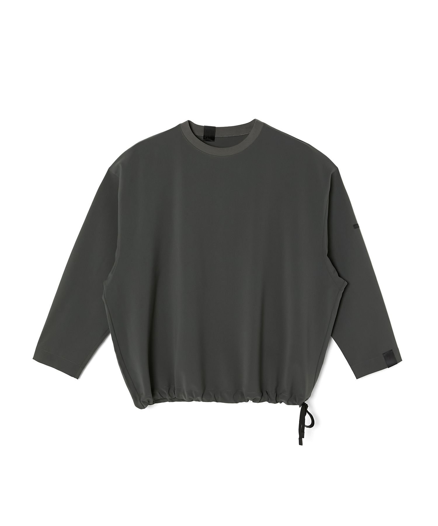 【エヌ.ハリウッド/N.HOOLYWOOD / MEN】のLONG SLEEVE T-SHIRT インテリア・キッズ・メンズ・レディースファッション・服の通販 founy(ファニー) 　ファッション　Fashion　メンズファッション　Fashion for Men　コレクション　Collection, Seasonal Line　今季　This Season, Current Season　ショルダー　Shoulder, Shoulder Strap　シンプル　Simple, Minimal　ストレッチ　Stretch, Stretchy Fabric　スピンドル　Spindle, Drawcord　スリーブ　Sleeve, Long Sleeve / Short Sleeve　テーパード　Tapered, Tapered Pants　ドロップ　Drop Shoulder, Dropped Style　フォルム　Silhouette, Form　ボックス　Boxy, Box Shape　モダン　Modern, Contemporary　ロング　Long, Long-Length　エレガント 上品　Elegant　CHARCOAL|ID: prp329100004643365 ipo3291000000033495912