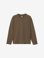 【ザ ノース フェイス/THE NORTH FACE / MEN】のロングスリーブエアリーリラックスティー(メンズ) スモーキーブラウン|ID: prp329100004643370 ipo3291000000033495959