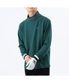 【その他のブランド/Other】のORANGE LABEL / ツイルジャージ ロゴ モックネックシャツ GREEN|ID: prp329100004643376 ipo3291000000033496021