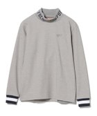 【その他のブランド/Other】のORANGE LABEL / ツイルジャージ ロゴ モックネックシャツ GREY|ID: prp329100004643376 ipo3291000000033496023