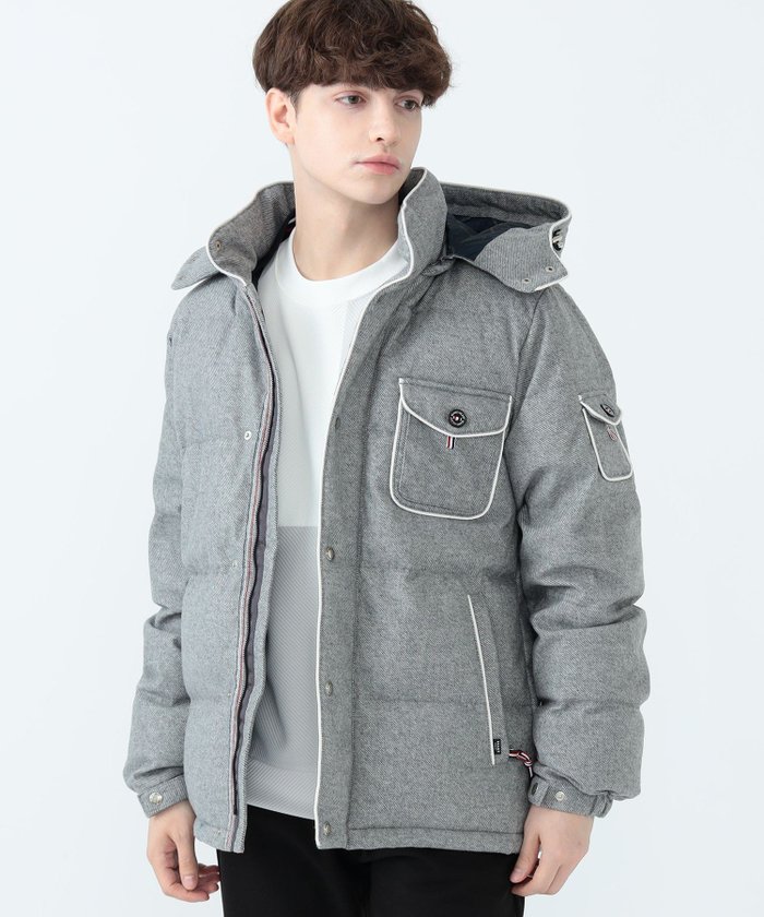 【その他のブランド/Other】のウールツイル ダウン インテリア・キッズ・メンズ・レディースファッション・服の通販 founy(ファニー) https://founy.com/ ファッション Fashion メンズファッション Fashion for Men シンプル Simple, Minimal ダウン Down, Puffer バランス Balance, Style Balance パイピング Piping, Trim Design フィット Fit, Slim Fit フェザー Feather, Feather Detail レギュラー Regular, Standard Fit ビジネス 仕事 通勤 Business / Work / Commuting |ID: prp329100004643380 ipo3291000000033496085