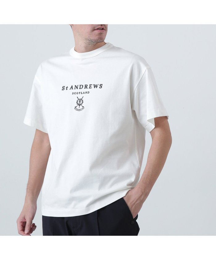 【その他のブランド/Other】のプレーティング天竺Tシャツ (MENS) インテリア・キッズ・メンズ・レディースファッション・服の通販 founy(ファニー) https://founy.com/ ファッション Fashion メンズファッション Fashion for Men おすすめ Recommended / Our Picks アウトドア Outdoor Clothing ゴルフ Golf フロント Front, Front Design 半袖 Short Sleeve, Half Sleeve |ID: prp329100004643381 ipo3291000000033496098