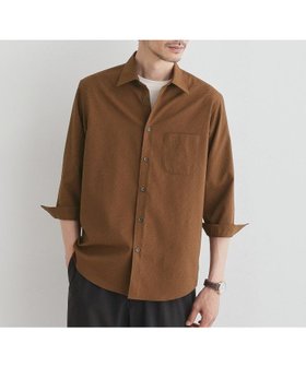 【タケオキクチ/TAKEO KIKUCHI / MEN】の【COOL CITY WEAR】DotAirサッカー シャツ 人気、トレンドファッション・服の通販 founy(ファニー) ファッション Fashion メンズファッション Fashion for Men おすすめ Recommended / Our Picks インナー Innerwear サッカー Seersucker, Summer Fabric トラベル Travel, Travel Gear ファブリック Fabric, Textile ベーシック Basic, Essential ポケット Pocket, Pocket Detail 人気 Popular, Best Seller 夏 Summer 洗える Machine Washable 羽織 Haori, Light Jacket 軽量 Lightweight, Ultra Light |ID:prp329100004643406