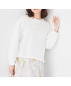 【アンタイトル/UNTITLED】の【洗える/後ろファスナー】ダンボールプルオーバー 人気、トレンドファッション・服の通販 founy(ファニー) ファッション Fashion レディースファッション Fashion for Women トップス・カットソー Cut & Sew Tops カジュアルプルオーバー・ニットトップス Pullovers & Knit Tops / Casual Pullovers ダブル Double, Double-Breasted バランス Balance, Style Balance フォルム Silhouette, Form ヘムライン Hemline, Bottom Cut ボトム Bottoms, Lower Wear エレガント 上品 Elegant 洗える Machine Washable thumbnail オフホワイト|ID: prp329100004643429 ipo3291000000033619038