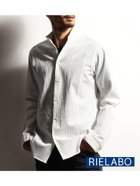 【ニコル/NICOLE / MEN】の【RIELABO】ストレッチドビー スタンドシャツ 09ホワイト|ID: prp329100004643431 ipo3291000000033496638