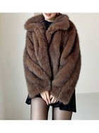 【スナイデル/SNIDEL】のファーショートコート 人気、トレンドファッション・服の通販 founy(ファニー) ファッション Fashion レディースファッション Fashion for Women アウター Coat / Outerwear Collection コート・ロングコート・ピーコート Long Coats, Peacoats & More ウェーブ Wavy Pattern トレンド Trend, Trending Now バランス Balance, Style Balance フェイクファー Faux Fur, Imitation Fur プリント Print, Printed Pattern ポケット Pocket, Pocket Detail ミックス Mix, Mixed Style リュクス Luxury, Elegant, High-End, Chic おすすめ Recommended / Our Picks thumbnail BRW[058]|ID: prp329100004643434 ipo3291000000033496658