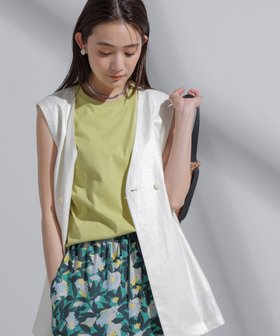 【ナノ ユニバース/nano universe】 Anti Soaked 汗染み防止 カラフルノースリTシャツ人気、トレンドファッション・服の通販 founy(ファニー) ファッション Fashion レディースファッション Fashion for Women トップス・カットソー Cut & Sew Tops シャツ・ブラウス・オフィスカジュアル Elegant Blouses & Button-Ups ロングTシャツ・Tシャツ Longline T-Shirts & Tees カラフル Colorful Design 吸水 Absorbent, Quick-Dry シンプル Simple, Minimal スリット Slit, Slit Detail 定番 Standard, Basic Item ノースリーブ Sleeveless, No-Sleeve 人気 Popular, Best Seller バランス Balance, Style Balance ワイド Wide, Wide Fit 再入荷 Restock / Back in Stock 2024年 2024 2024春夏・S/S Spring/Summer 2024 SS24 エレガント 上品 Elegant ビジネス 仕事 通勤 Business / Work / Commuting |ID:prp329100004643436