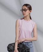 【ナノ ユニバース/nano universe】のAnti Soaked 汗染み防止 カラフルノースリTシャツ 人気、トレンドファッション・服の通販 founy(ファニー) ファッション Fashion レディースファッション Fashion for Women トップス・カットソー Cut & Sew Tops シャツ・ブラウス・オフィスカジュアル Elegant Blouses & Button-Ups ロングTシャツ・Tシャツ Longline T-Shirts & Tees カラフル Colorful Design 吸水 Absorbent, Quick-Dry シンプル Simple, Minimal スリット Slit, Slit Detail 定番 Standard, Basic Item ノースリーブ Sleeveless, No-Sleeve 人気 Popular, Best Seller バランス Balance, Style Balance ワイド Wide, Wide Fit 再入荷 Restock / Back in Stock 2024年 2024 2024春夏・S/S Spring/Summer 2024 SS24 エレガント 上品 Elegant ビジネス 仕事 通勤 Business / Work / Commuting thumbnail L.ピンク1|ID: prp329100004643436 ipo3291000000033496671