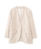 【ナノ ユニバース/nano universe】の「STEVELOUR」サテンノーカラージャケット(セットアップ可) 人気、トレンドファッション・服の通販 founy(ファニー) ファッション Fashion レディースファッション Fashion for Women アウター Coat / Outerwear Collection レディースジャケット・軽アウター Jackets ノーカラージャケット / シンプル上品コーデ Collarless Jackets インナー Innerwear 今季 This Season, Current Season サテン Satin, Glossy Fabric ジャケット Jacket, Outerwear スタイリッシュ Stylish, Fashionable セットアップ Set-Up, Coordinated Outfit デニム Denim, Jeans Material ベロア Velour, Soft Velvet ベーシック Basic, Essential モダン Modern, Contemporary ロング Long, Long-Length おすすめ Recommended / Our Picks エレガント 上品 Elegant 入学式 Entrance Ceremony 卒業式 Graduation Ceremony 結婚式 Wedding 二次会 After Party ビジネス 仕事 通勤 Business / Work / Commuting 2025年 2025 2025-2026秋冬・A/W Autumn/Winter 2025–26 AW25–26 thumbnail グレージュ3|ID: prp329100004643438 ipo3291000000033496688