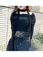 【リリーブラウン/Lily Brown】のドレープオフショルレーストップス 人気、トレンドファッション・服の通販 founy(ファニー) ファッション Fashion レディースファッション Fashion for Women トップス・カットソー Cut & Sew Tops エレガント 上品 Elegant ギャザー Gathered, Ruffled ドレープ Drape, Draping Fabric フェミニン Feminine, Girly レース Lace, Lace Fabric 春 Spring 雑誌 Magazine, Fashion Magazine thumbnail BLK[009]|ID: prp329100004643443 ipo3291000000033496757