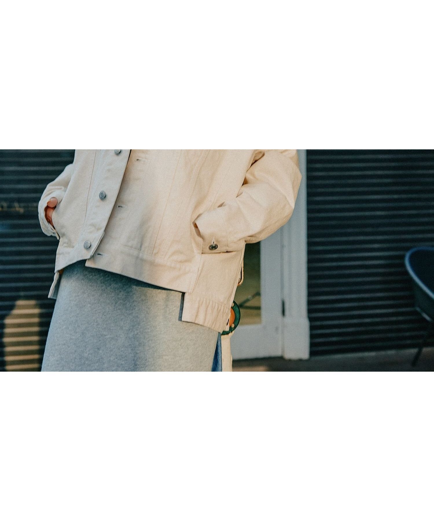 【ニコアンド/niko and】のMODE NORM CORE リメイク風モンスターGジャン インテリア・キッズ・メンズ・レディースファッション・服の通販 founy(ファニー) 　ファッション　Fashion　レディースファッション　Fashion for Women　アウター　Coat / Outerwear Collection　おすすめ　Recommended / Our Picks　イレギュラー　Irregular Design　インナー　Innerwear　シンプル　Simple, Minimal　ジャケット　Jacket, Outerwear　スマート　Smart, Elegant　デニム　Denim, Jeans Material　ビッグ　Big, Oversized　フリンジ　Fringe, Tassel　ブルゾン　Blouson, Bomber Jacket　ヨーク　Yoke, Yoke Design　リメイク　Remake, Reconstructed　春　Spring　ナチュラル|ID: prp329100004643447 ipo3291000000033496798