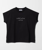 【ユナイテッドアローズ/UNITED ARROWS】のサイロ エンブロイダリーTシャツ A DAY IN THE LIFE 人気、トレンドファッション・服の通販 founy(ファニー) ファッション Fashion レディースファッション Fashion for Women トップス・カットソー Cut & Sew Tops シャツ・ブラウス・オフィスカジュアル Elegant Blouses & Button-Ups ロングTシャツ・Tシャツ Longline T-Shirts & Tees エンブロイダリー Embroidery Design カットソー Cut and Sewn Top コンパクト Compact, Small Size サンダル Sandals, Summer Shoes シンプル Simple, Minimal スラックス Slacks, Dress Pants スリーブ Sleeve, Long Sleeve / Short Sleeve フレンチ French, French Style フロント Front, Front Design リゾート Resort, Vacation Style エレガント 上品 Elegant thumbnail BLACK|ID: prp329100004643506 ipo3291000000033624889