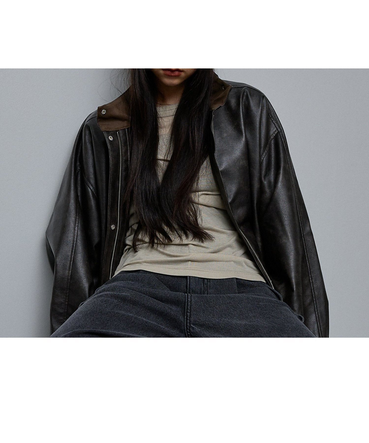 【ノミネ/NOMINE】のドルマンボリュームブルゾン インテリア・キッズ・メンズ・レディースファッション・服の通販 founy(ファニー) 　ファッション　Fashion　レディースファッション　Fashion for Women　アウター　Coat / Outerwear Collection　ブルゾンジャケット・スポーティアウター　Blouson Jackets　シンプル　Simple, Minimal　スタンド　Stand Collar, Upright Stand　タイトスカート　Pencil Skirt, Tight Skirt　トレンド　Trend, Trending Now　バランス　Balance, Style Balance　ブルゾン　Blouson, Bomber Jacket　ワイド　Wide, Wide Fit　ヴィンテージ　Vintage Style　チャコールグレー|ID: prp329100004643739 ipo3291000000033501822