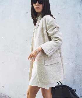 【プラージュ/Plage】のR IAM オーバー ジャケット 人気、トレンドファッション・服の通販 founy(ファニー) ファッション Fashion レディースファッション Fashion for Women アウター Coat / Outerwear Collection レディースジャケット・軽アウター Jackets アシンメトリー Asymmetrical Style キュプラ Cupro, Eco Fabric ジャケット Jacket, Outerwear ジュエリー Jewelry, Accessories フォーマル Formal, Dressy フロント Front, Front Design |ID:prp329100004643753