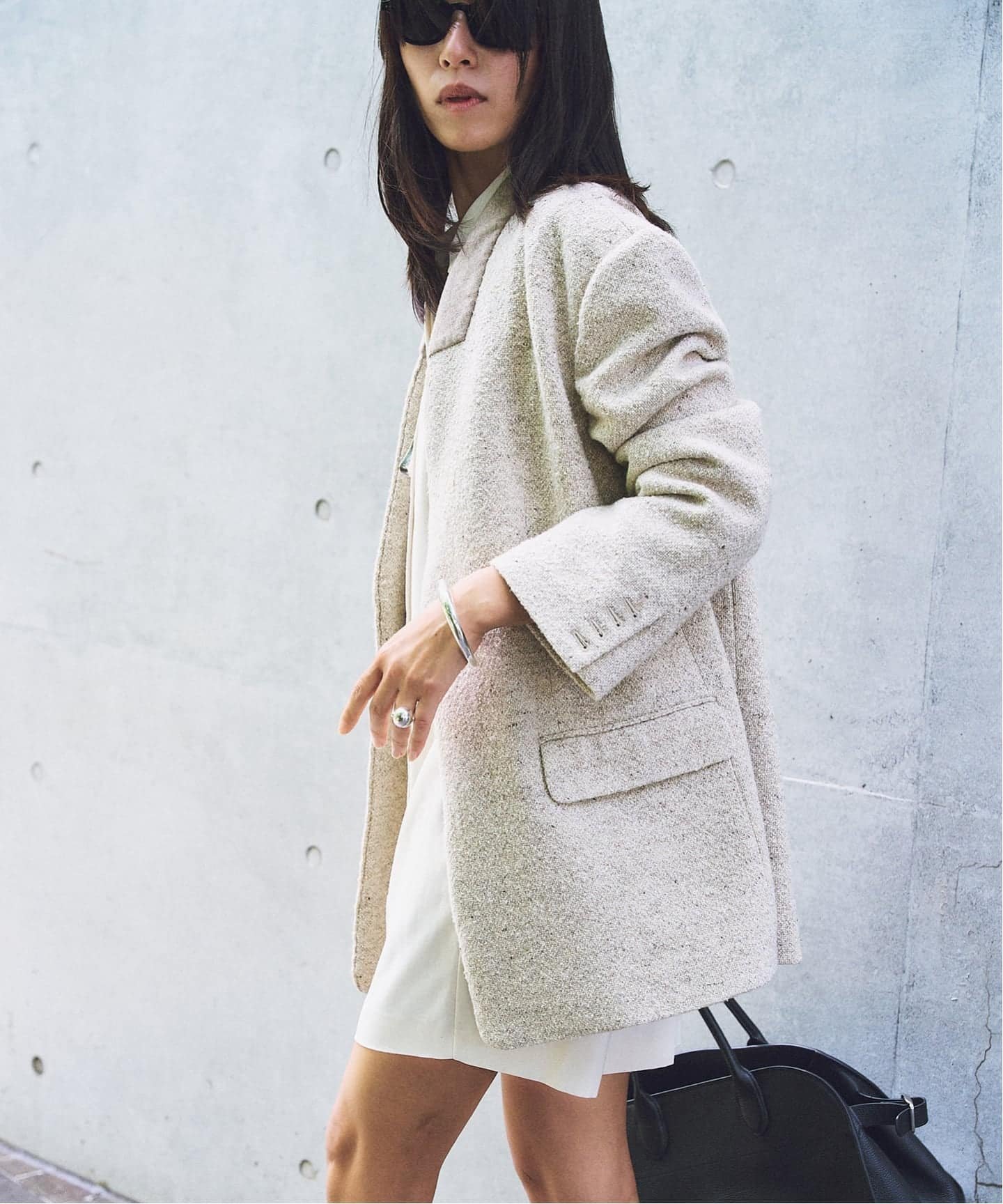 【プラージュ/Plage】のR IAM オーバー ジャケット インテリア・キッズ・メンズ・レディースファッション・服の通販 founy(ファニー) 　ファッション　Fashion　レディースファッション　Fashion for Women　アウター　Coat / Outerwear Collection　レディースジャケット・軽アウター　Jackets　アシンメトリー　Asymmetrical Style　キュプラ　Cupro, Eco Fabric　ジャケット　Jacket, Outerwear　ジュエリー　Jewelry, Accessories　フォーマル　Formal, Dressy　フロント　Front, Front Design　ナチュラル|ID: prp329100004643753 ipo3291000000033502151