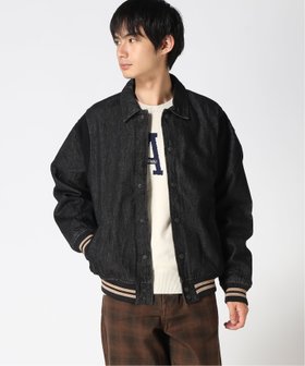 【ギャップ/GAP】のDENIM BOMBER 人気、トレンドファッション・服の通販 founy(ファニー) ファッション Fashion レディースファッション Fashion for Women ジャケット Jacket, Outerwear ストライプ Stripe, Striped Pattern ストレッチ Stretch, Stretchy Fabric スポーツ Sports, Activewear ダウン Down, Puffer ダブル Double, Double-Breasted デニム Denim, Jeans Material 長袖 Long Sleeve, Full Sleeve フィット Fit, Slim Fit フロント Front, Front Design ポケット Pocket, Pocket Detail 帽子 Hat, Headwear おすすめ Recommended / Our Picks |ID:prp329100004643755