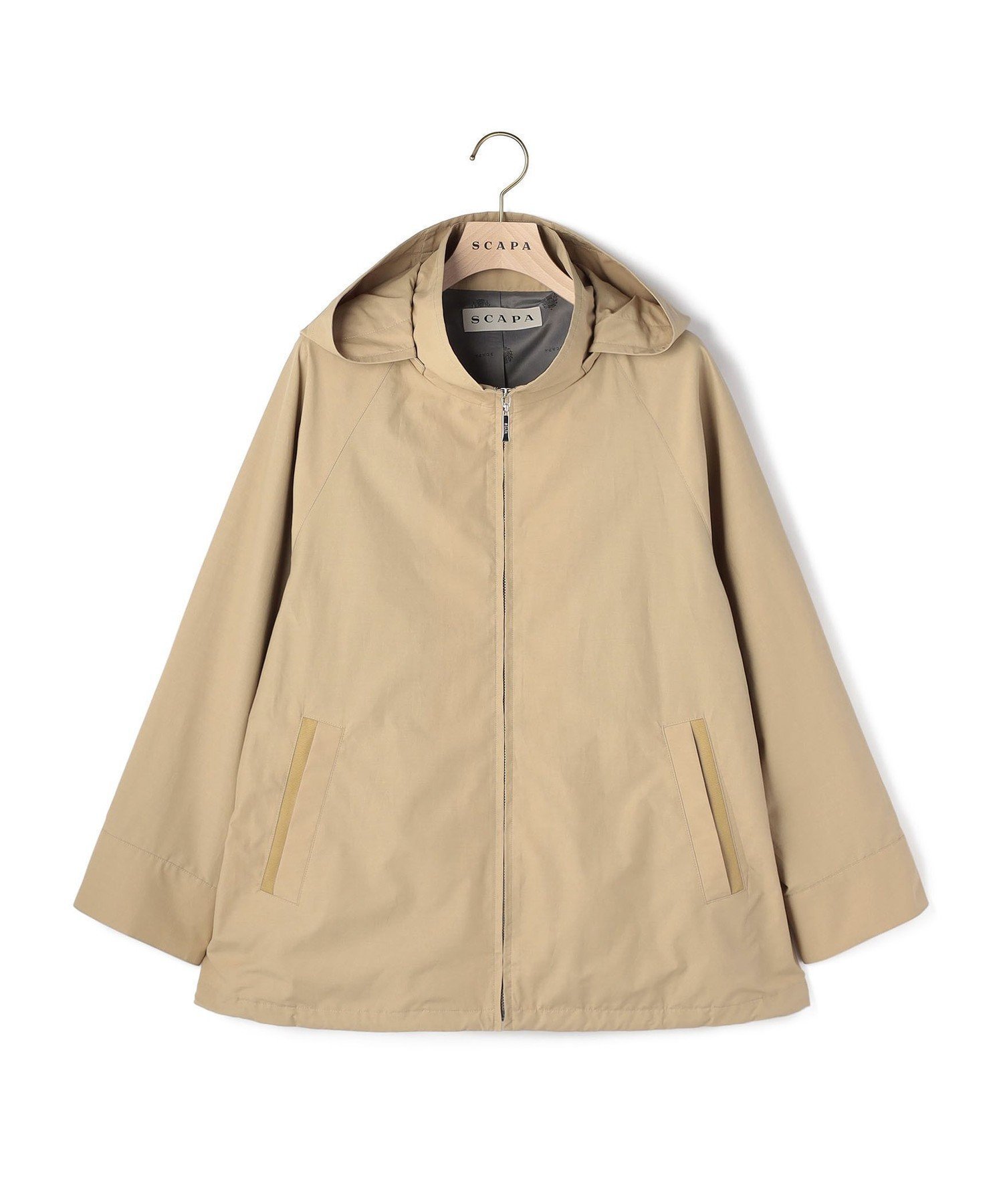 【スキャパ/SCAPA】のエーデルフード付きコート インテリア・キッズ・メンズ・レディースファッション・服の通販 founy(ファニー) 　ファッション　Fashion　レディースファッション　Fashion for Women　アウター　Coat / Outerwear Collection　コート・ロングコート・ピーコート　Long Coats, Peacoats & More　スポーティ　Sporty, Casual Athletic　フロント　Front, Front Design　ロング　Long, Long-Length　ブラウン|ID: prp329100004643760 ipo3291000000033502214