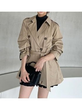 【スナイデル/SNIDEL】 バリエーションミドルトレンチコート人気、トレンドファッション・服の通販 founy(ファニー) ファッション Fashion レディースファッション Fashion for Women アウター Coat / Outerwear Collection コート・ロングコート・ピーコート Long Coats, Peacoats & More トレンチコート / 春秋の定番アウター Trench Coats エレガント 上品 Elegant ツイル Twist, Twisted Detail ドッキング Docking, Mixed Material フェイクレザー Faux Leather, PU Leather フォルム Silhouette, Form フレア Flare, Flared フロント Front, Front Design ベーシック Basic, Essential ミドル Middle Length, Mid Height おすすめ Recommended / Our Picks |ID:prp329100004643784