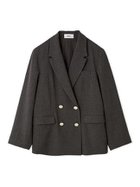 【スナイデル/SNIDEL】のSustainableメタルボタンテーラードジャケット GRY[006]|ID:prp329100004643787