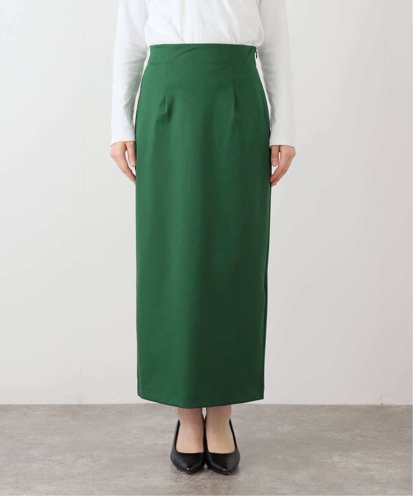 【スローブ イエナ/SLOBE IENA】のトリコットタイトスカート インテリア・キッズ・メンズ・レディースファッション・服の通販 founy(ファニー) 　ファッション　Fashion　レディースファッション　Fashion for Women　スカート　Skirts　2025年　2025　2025-2026秋冬・A/W　Autumn/Winter 2025–26 AW25–26　カットソー　Cut and Sewn Top　サマー　Summer, Summer Style　シンプル　Simple, Minimal　リラックス　Relax, Relaxed Fit　ロング　Long, Long-Length　人気　Popular, Best Seller　秋　Autumn　グリーン|ID: prp329100004643793 ipo3291000000033502574