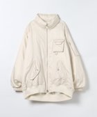 【ジーナシス/JEANASiS】のArmy BIGブルゾン 人気、トレンドファッション・服の通販 founy(ファニー) ファッション Fashion レディースファッション Fashion for Women アウター Coat / Outerwear Collection ブルゾンジャケット・スポーティアウター Blouson Jackets インナー Innerwear コーティング Coating, Coated Finish サテン Satin, Glossy Fabric ジップ Zip, Zipper デニム Denim, Jeans Material なめらか Smooth, Silky Texture フェミニン Feminine, Girly ブルゾン Blouson, Bomber Jacket ボトム Bottoms, Lower Wear 防寒 Cold Protection, Winter-Ready ミリタリー Military, Army Style ロング Long, Long-Length おすすめ Recommended / Our Picks エレガント 上品 Elegant thumbnail オフホワイト|ID: prp329100004643818 ipo3291000000033502939