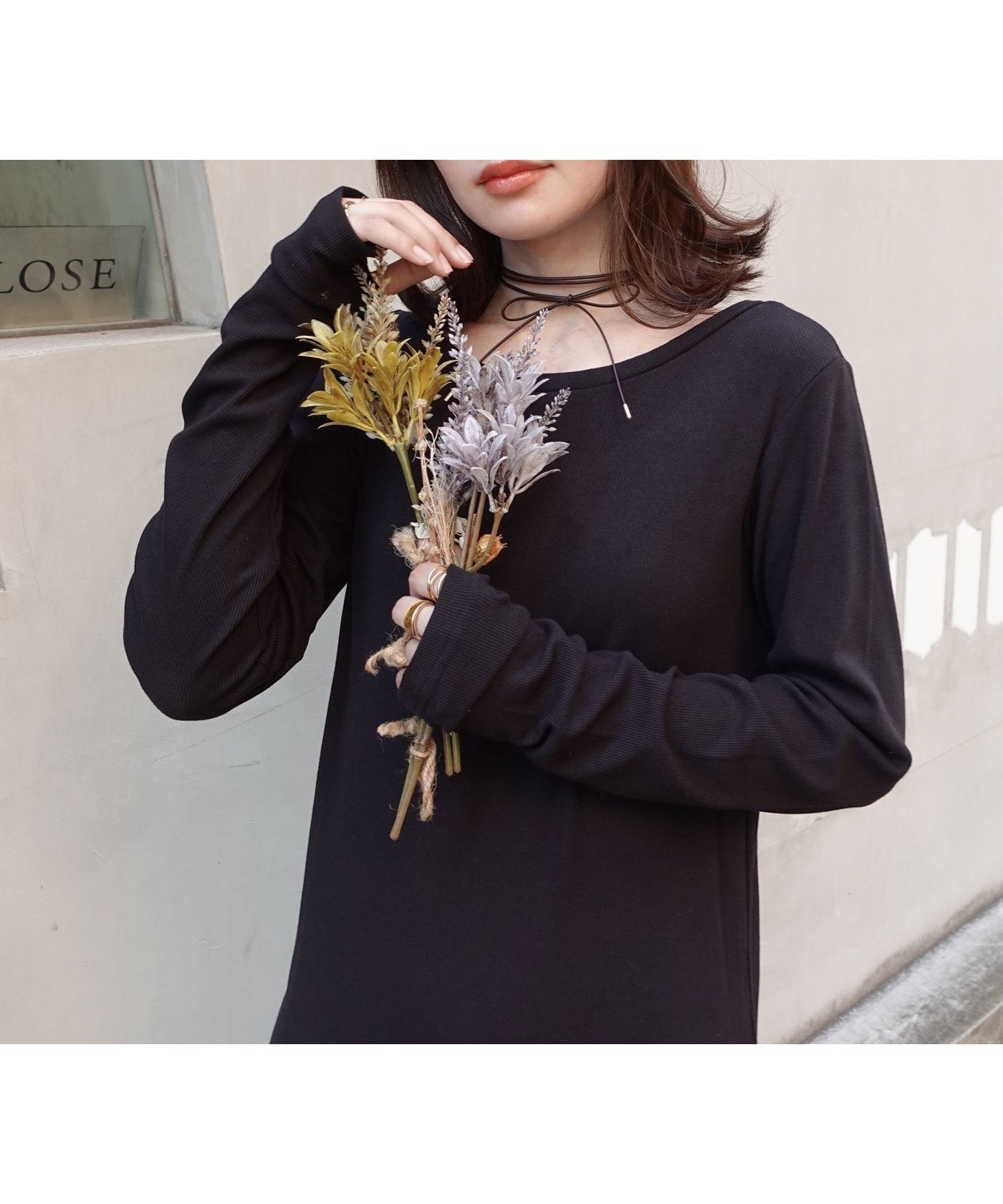 【コーナーズ/CORNERS】のリブロングワンピース インテリア・キッズ・メンズ・レディースファッション・服の通販 founy(ファニー) 　ファッション　Fashion　レディースファッション　Fashion for Women　ワンピース　Dresses　アクセサリー　Fashion Accessories　シンプル　Simple, Minimal　スタイリッシュ　Stylish, Fashionable　フィット　Fit, Slim Fit　ブラック|ID: prp329100004643952 ipo3291000000033504101