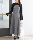 【マジェスティック レゴン/MAJESTIC LEGON】のリブニット×デコルテオープンワンピ 人気、トレンドファッション・服の通販 founy(ファニー) ファッション Fashion レディースファッション Fashion for Women ワンピース Dresses キャミワンピース Cami Dress, Slip Dress ショート Short, Short Length デコルテ Décolleté, Neckline バランス Balance, Style Balance フィット Fit, Slim Fit フェミニン Feminine, Girly フロント Front, Front Design リブニット Rib Knit, Ribbed Knit リボン Ribbon, Bow thumbnail ブラック柄|ID: prp329100004643987 ipo3291000000033610642