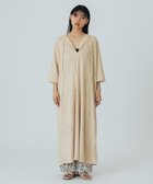 【ローズバッド/ROSE BUD】のH/H LONG DRESS 人気、トレンドファッション・服の通販 founy(ファニー) ファッション Fashion レディースファッション Fashion for Women ワンピース Dresses フォーマル・パーティードレス・結婚式用ドレス Elegant & Casual Dresses 秋 Autumn バランス Balance, Style Balance 羽織 Haori, Light Jacket リラックス Relax, Relaxed Fit ルーズ Loose, Oversized ロング Long, Long-Length ワイド Wide, Wide Fit 旅行 Travel エレガント 上品 Elegant thumbnail BEIGE|ID: prp329100004644004 ipo3291000000033504357