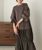 【バブ ブージュルード/Bab Bou Jeloud】の【低身長向けサイズあり】異素材ドッキングギャザーワンピース 人気、トレンドファッション・服の通販 founy(ファニー) ファッション Fashion レディースファッション Fashion for Women ワンピース Dresses カットソー Cut and Sewn Top ギャザー Gathered, Ruffled シンプル Simple, Minimal スニーカー Sneakers, Trainers ドッキング Docking, Mixed Material ラウンド Round, Round Neck リラックス Relax, Relaxed Fit おすすめ Recommended / Our Picks thumbnail CCL|ID: prp329100004644077 ipo3291000000033634617
