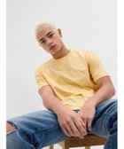 【ギャップ/GAP】のオリジナルTシャツ 人気、トレンドファッション・服の通販 founy(ファニー) ファッション Fashion レディースファッション Fashion for Women トップス・カットソー Cut & Sew Tops シャツ・ブラウス・オフィスカジュアル Elegant Blouses & Button-Ups ロングTシャツ・Tシャツ Longline T-Shirts & Tees ベーシック Basic, Essential ボーダー Border, Stripe 定番 Standard, Basic Item 無地 Plain, Solid Color thumbnail HAVANA_YELLOW|ID: prp329100004644082 ipo3291000000033505466